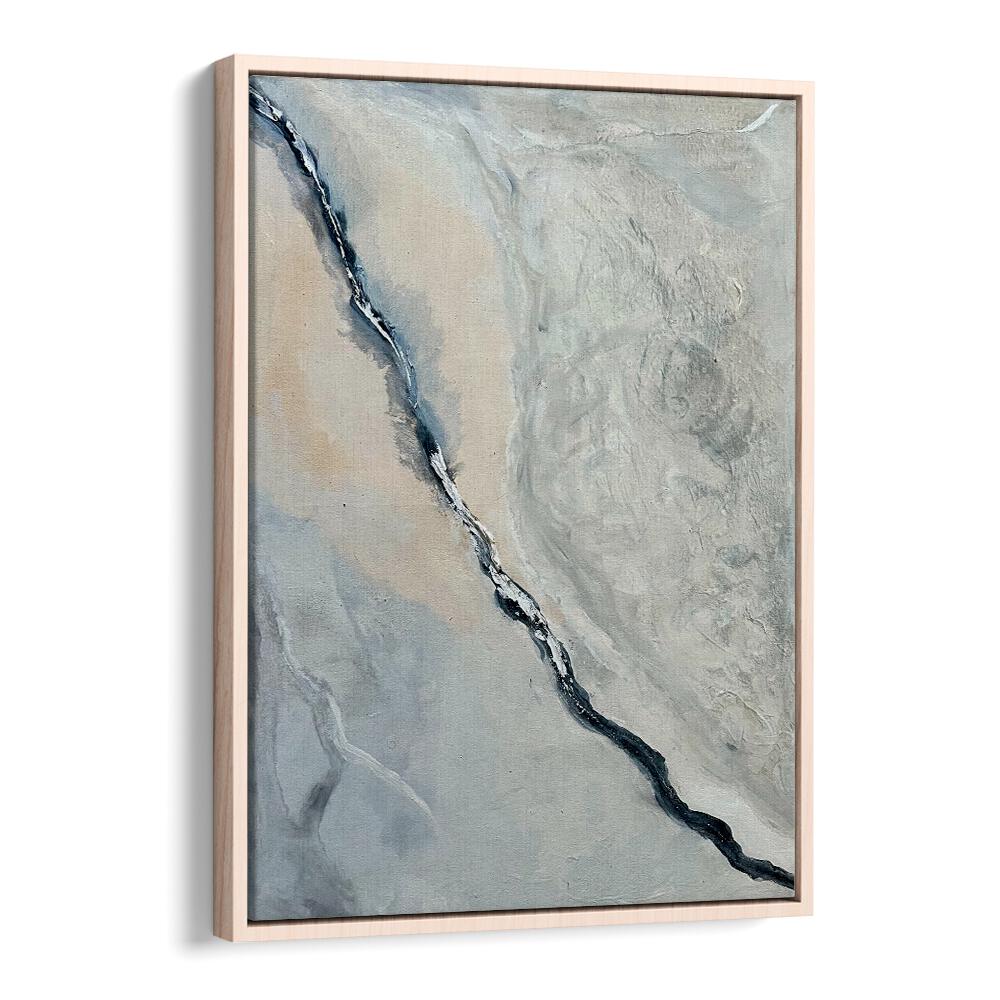 Abstract painting titled IN BETWEEN ECHOES, showcasing captivating textures and colors for artistic spaces.