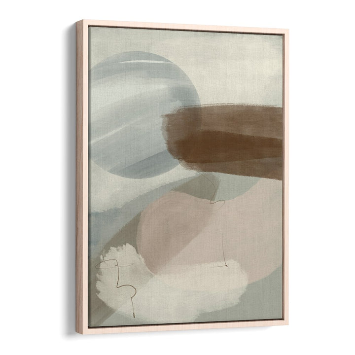 Stylish ABSTRACT GREEN HORIZON, ABSTRACT PAINTINGS showcasing soft hues and modern design for elegant decor.
