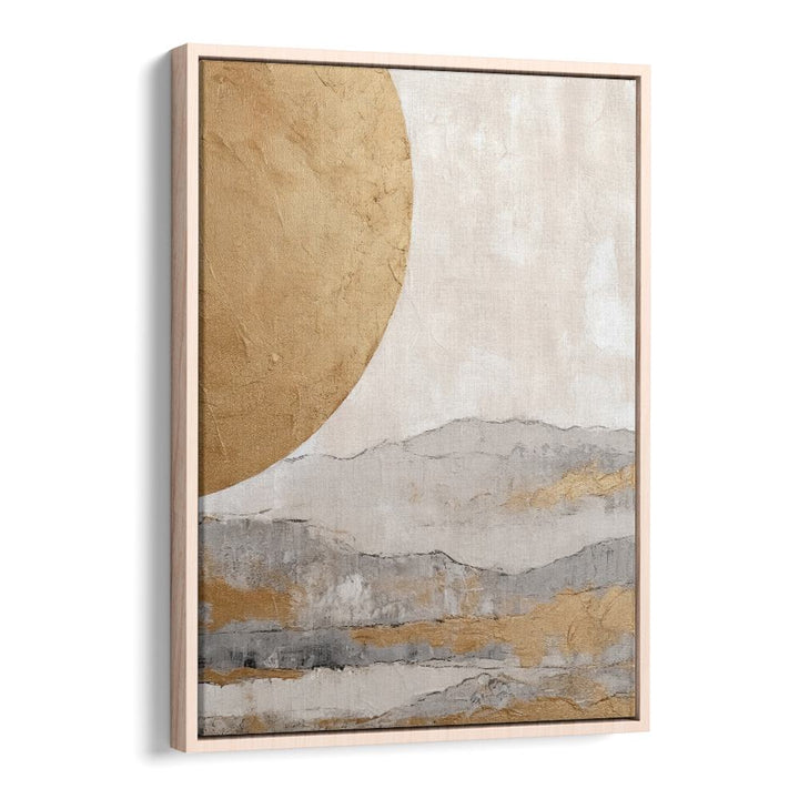 ABSTRACT GOLDEN LANDSCAPE