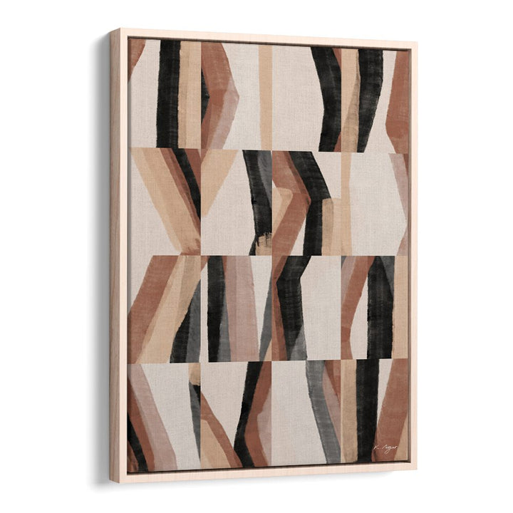 Stunning ABSTRACT NO II, GEOMETRIC ART PRINTS featuring bold colors and intricate patterns for modern decor.
