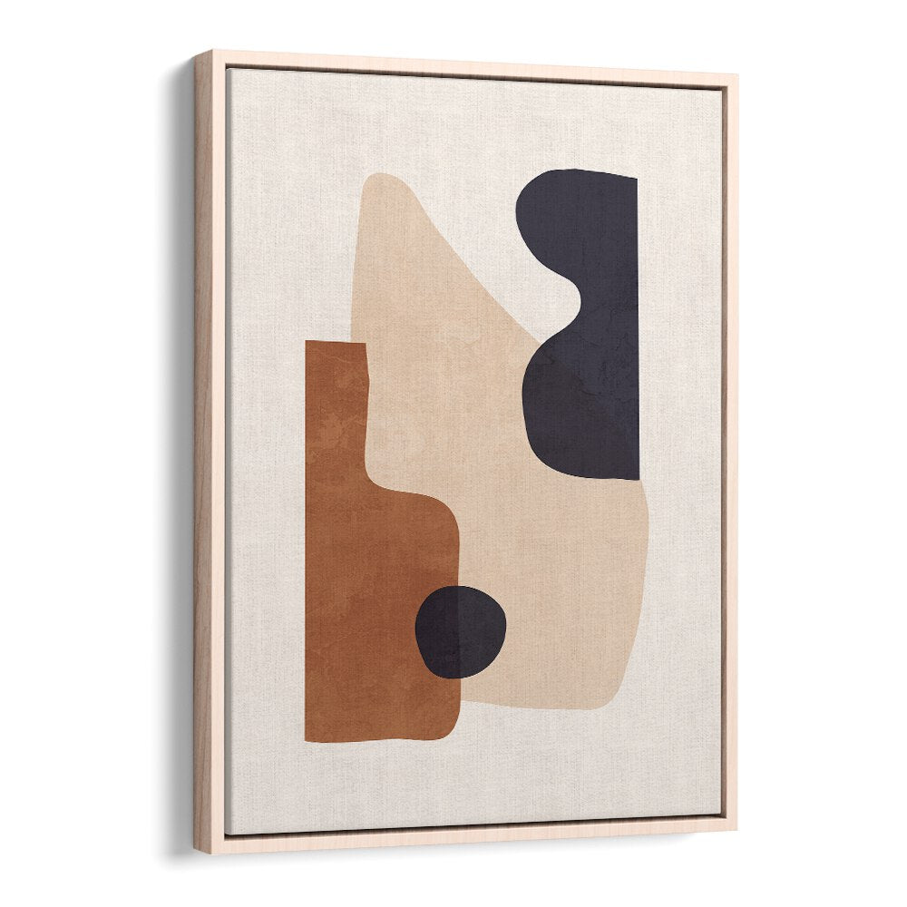 Elegant ABSTRACT MINIMAL SHAPES III, GEOMETRIC ART PRINTS showcasing modern design for sophisticated wall decor.