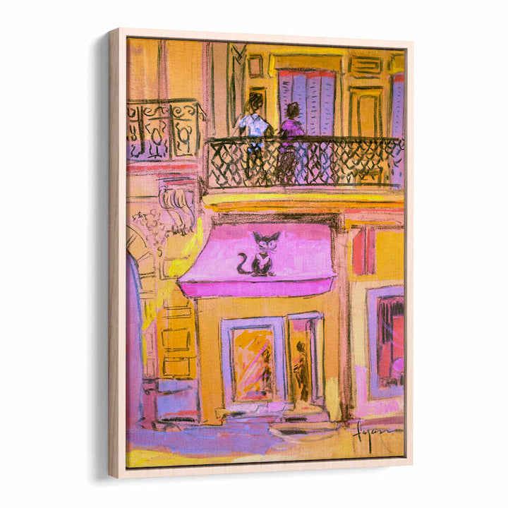 BALCONY STROLL , ABSTRACT PAINTINGS