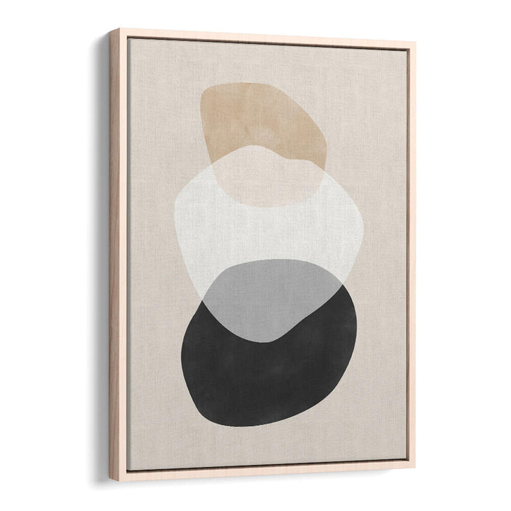 BEIGE BOHO SHAPES , BOHO ART PAINTINGS