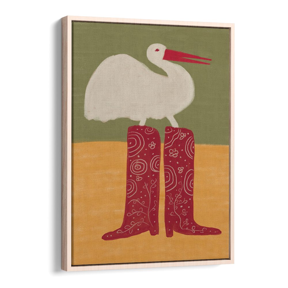 BIRD IN RED BOOTS