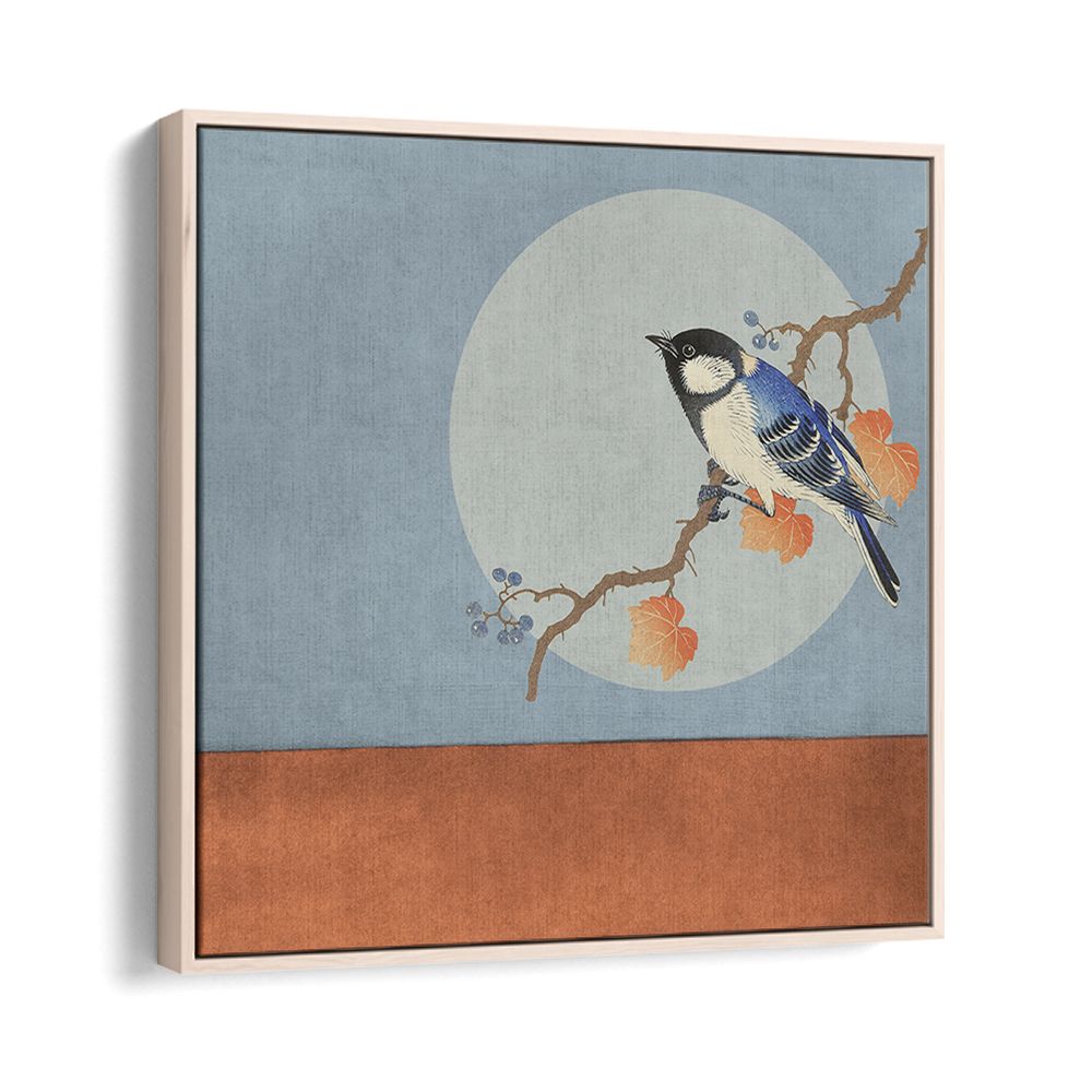BLUE BIRD UNDER MOON