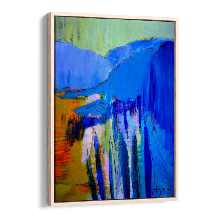 BLUE CASCADE DREAMS , ABSTRACT PAINTINGS
