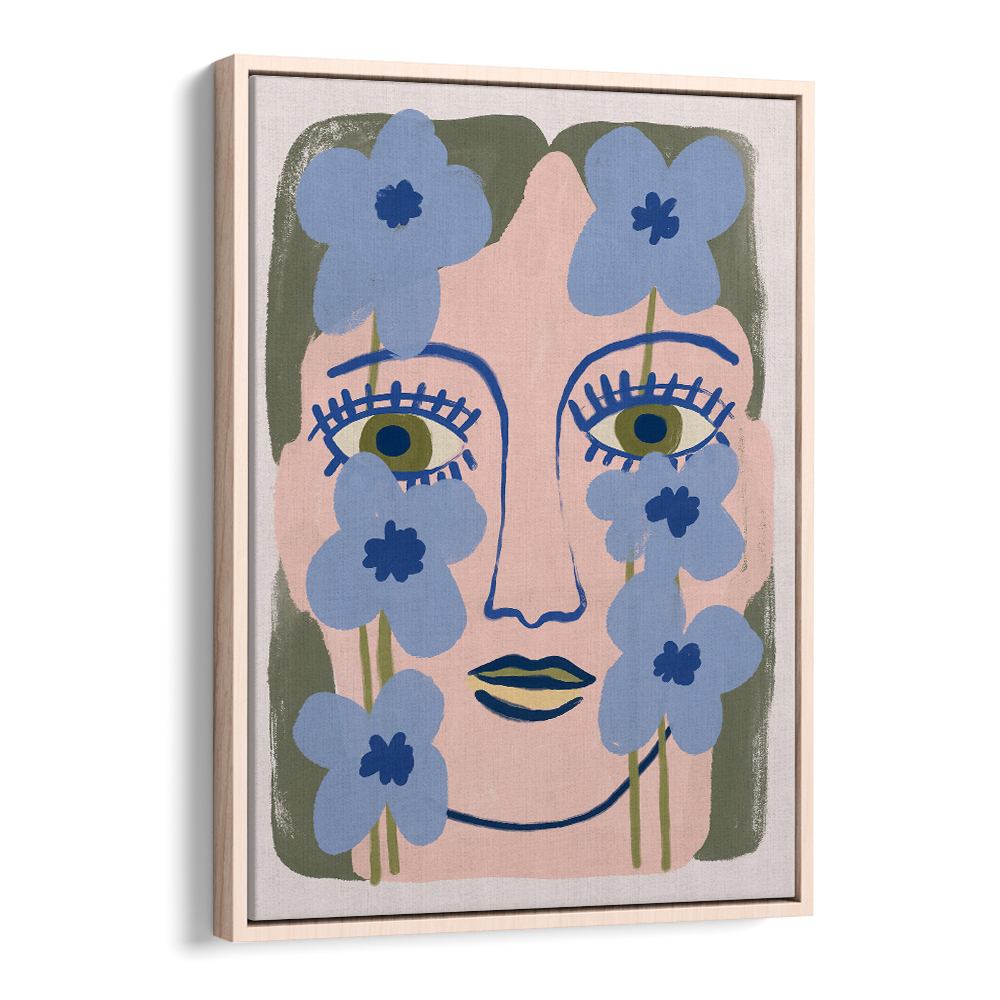 BLUE FLOWER WOMAN
