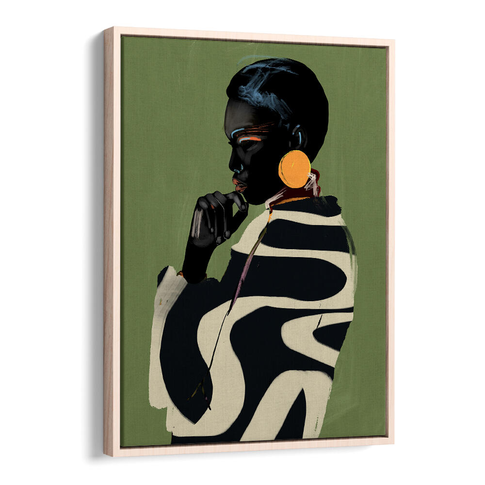 BOLD CONTEMPLATION , PORTRAITS & FIGURATIVE ILLUSTRATIONS