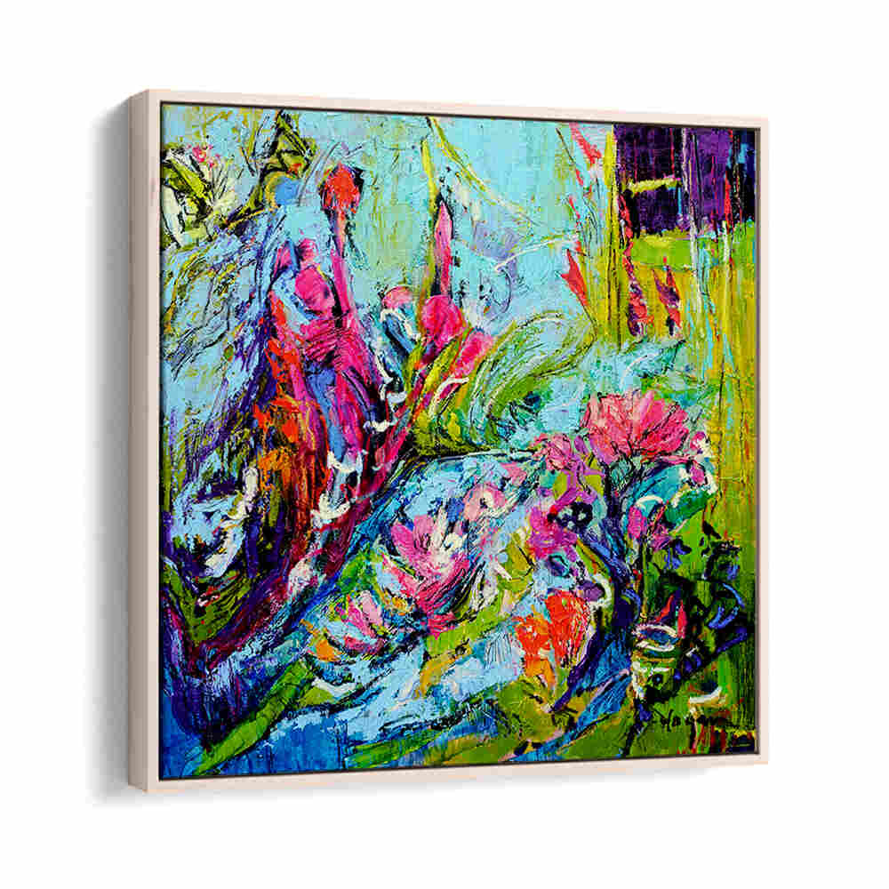 BOTANIC RADIANCE V , ABSTRACT PAINTINGS