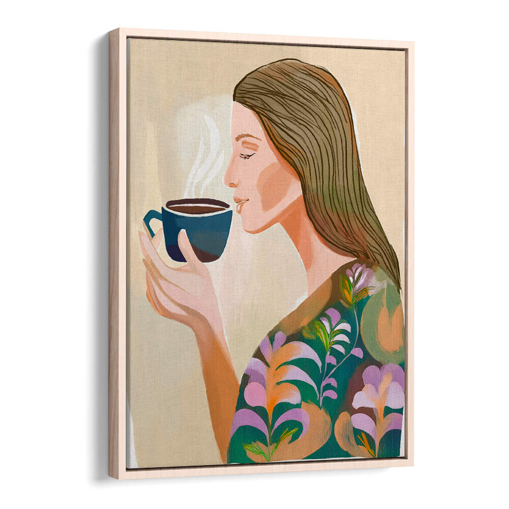 BREAKFAST COFFEE , PORTRAITS & FIGURATIVE ILLUSTRATIONS