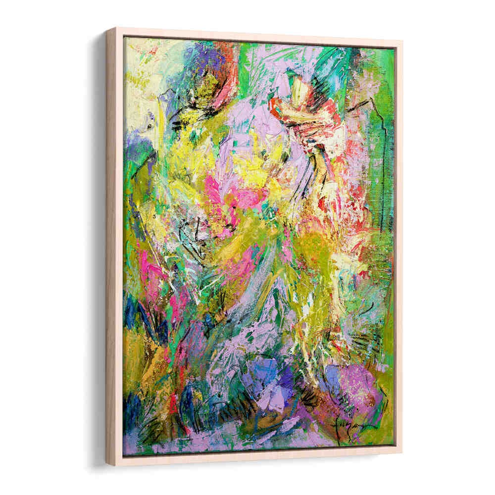 BRILLIANT BLOOM SCAPE I , ABSTRACT PAINTINGS
