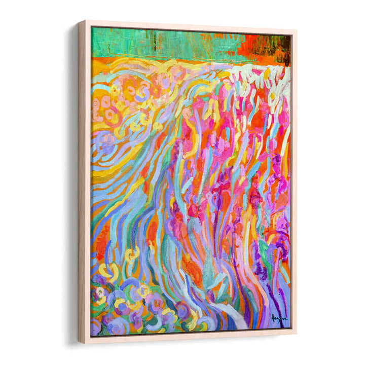 BRILLIANT BLOOM SCAPE II  , ABSTRACT PAINTINGS