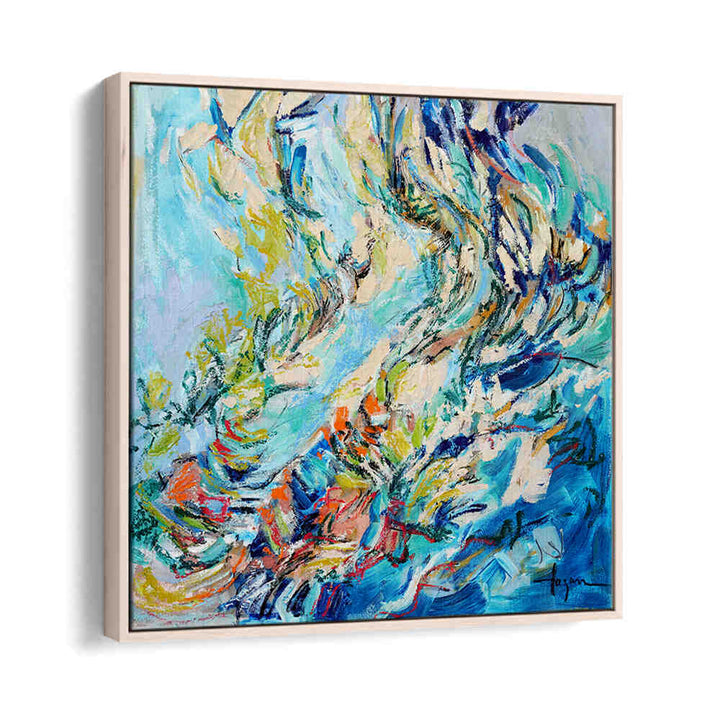 BURST OF BLOOMING LIGHT III , ABSTRACT PAINTINGS