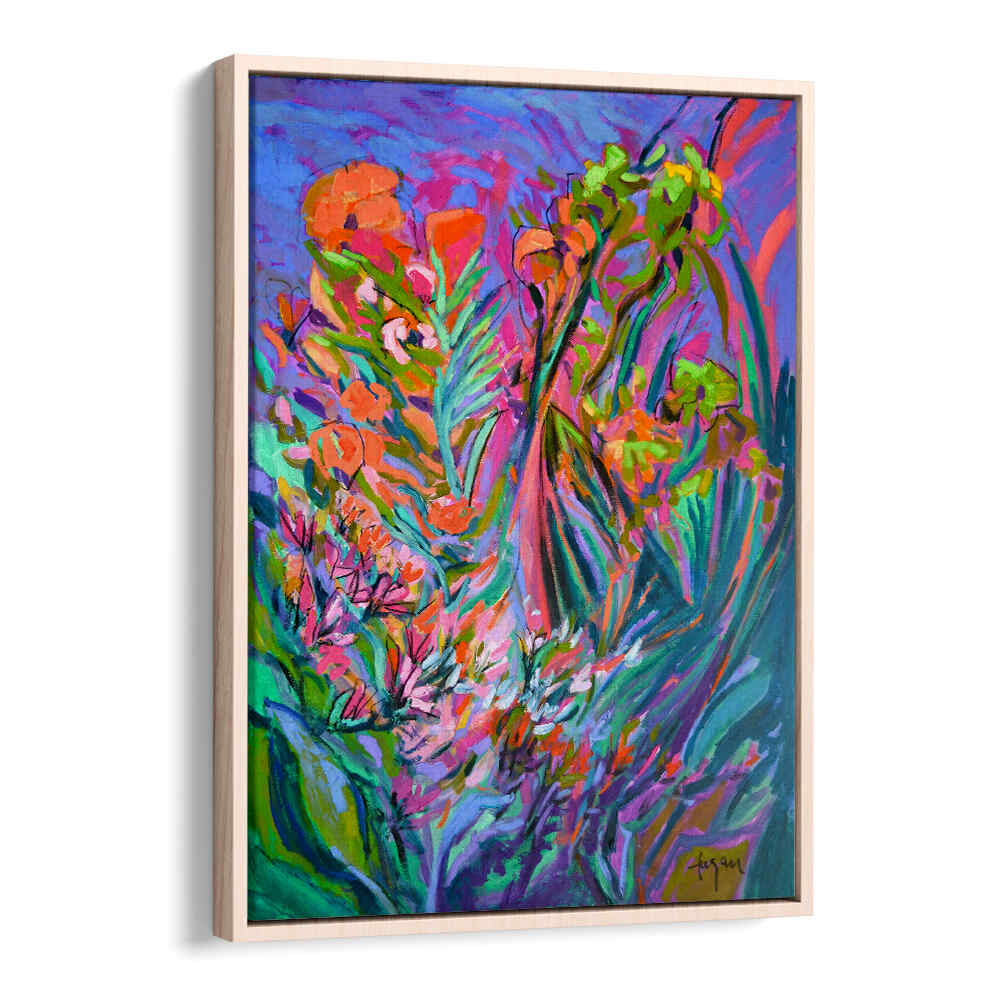 BURST OF BLOOMING LIGHT II , ABSTRACT PAINTINGS