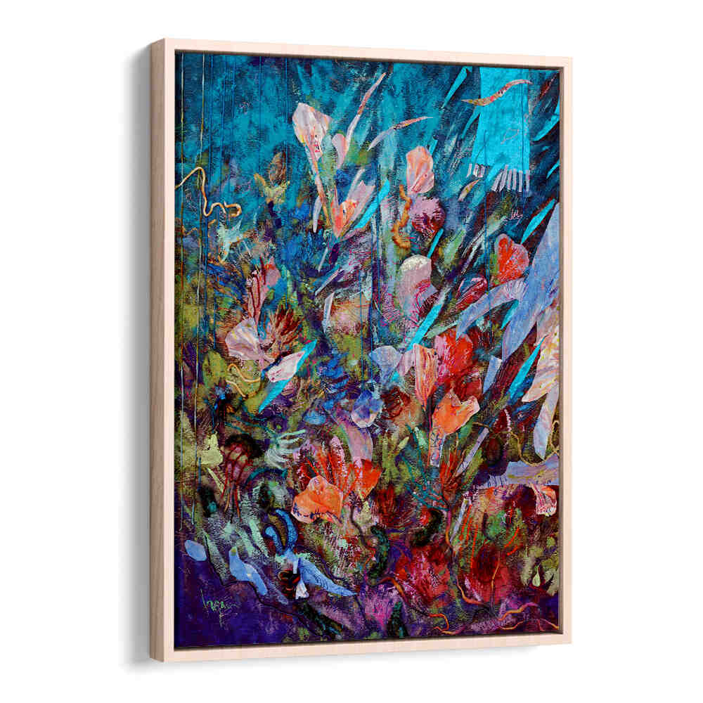 BURST OF BLOOMING LIGHT I  , ABSTRACT PAINTINGS