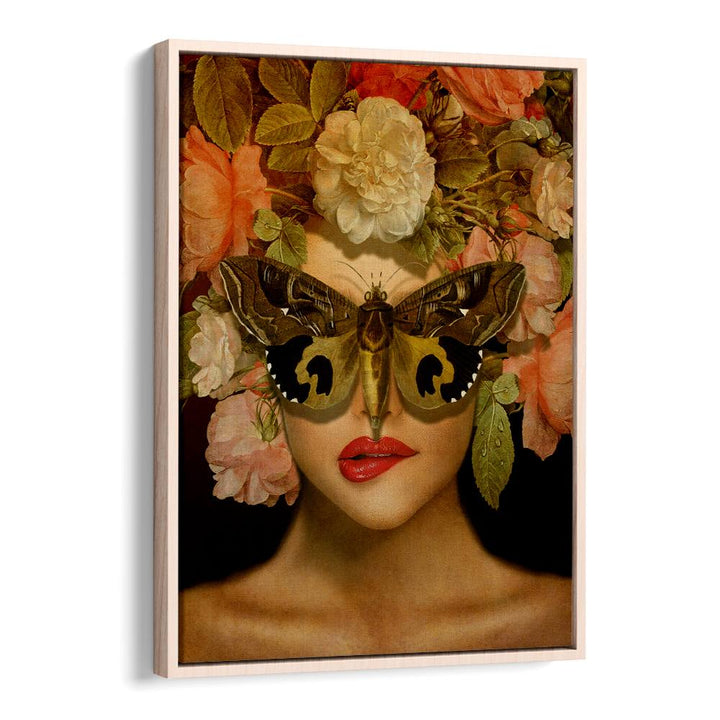 BUTTERFLY MASKED WOMAN