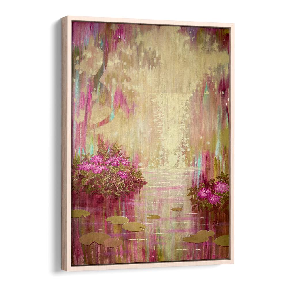 Vibrant BLOOMING WATERFALL, LANDSCAPE PAINTINGS bring tranquility and color to any home or office space.