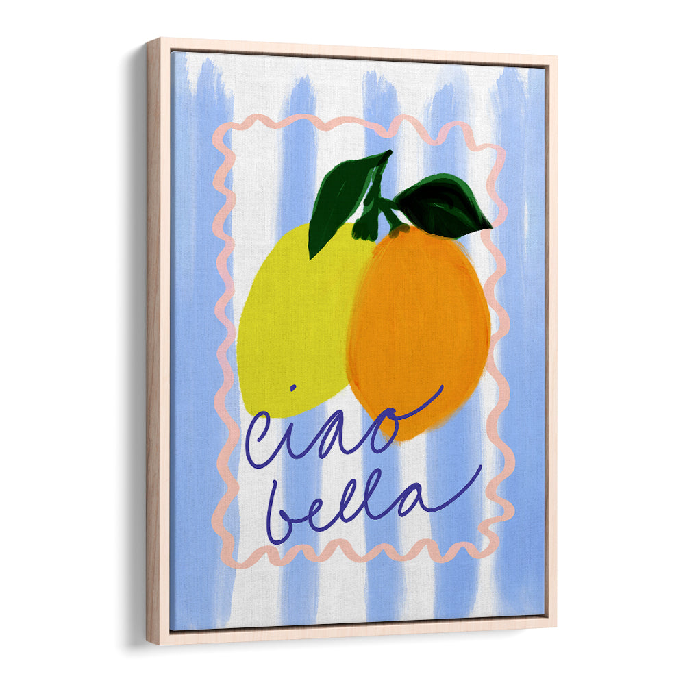 Elevate your kitchen decor with CIAO BELLA NO I, KITCHEN POSTERS featuring vibrant fruits and stylish design.
