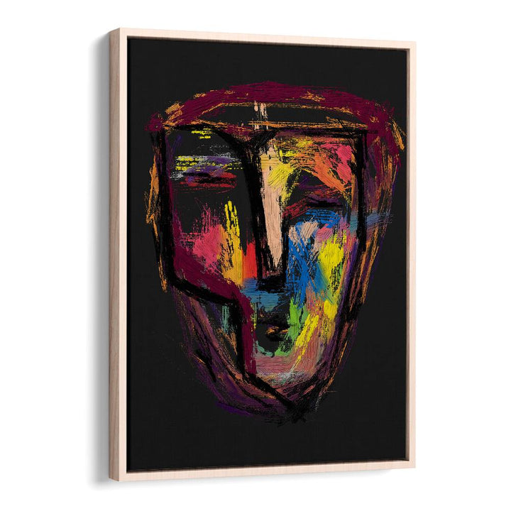 COLORFUL ABSTRACT FACE