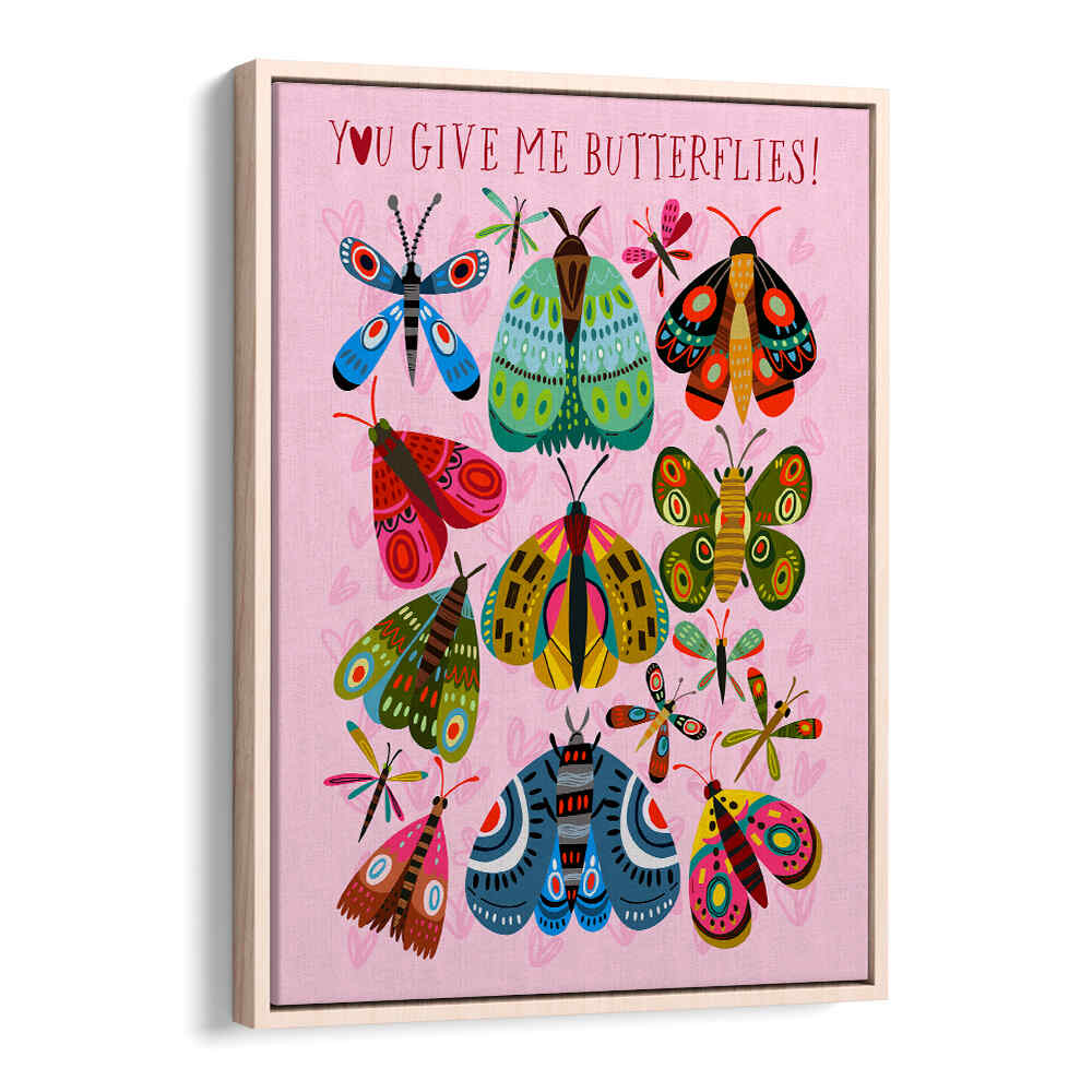 COLORFUL BUTTERFLY SYMPHONY , QUOTES & TYPOGRAPHY POSTERS