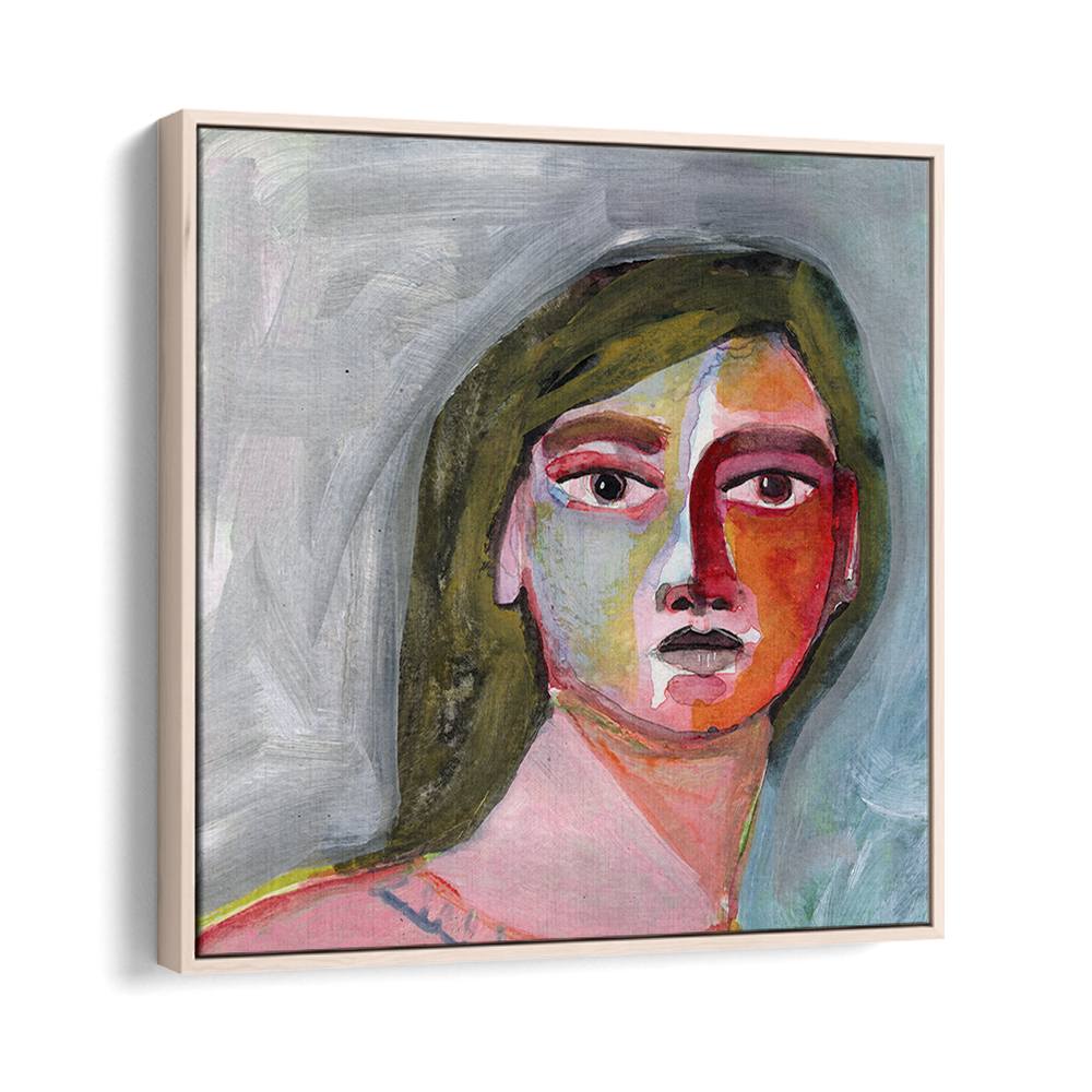COLORFUL WOMAN PORTRAIT