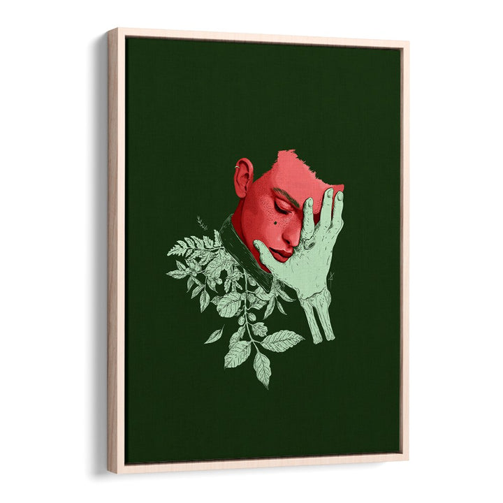 CONTEMPLATIVE BOTANICAL PORTRAIT