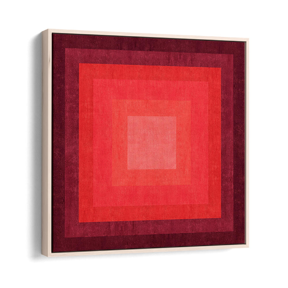 CRIMSON CONCENTRIC , GEOMETRIC ART PRINTS