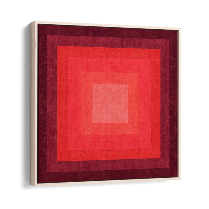 CRIMSON CONCENTRIC , GEOMETRIC ART PRINTS