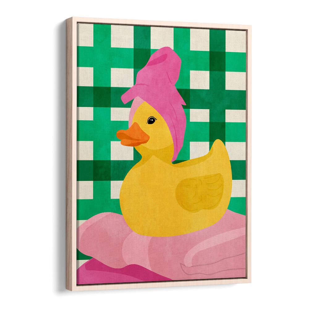 COZY RUBBER DUCK , KIDS ROOM PAINTINGS