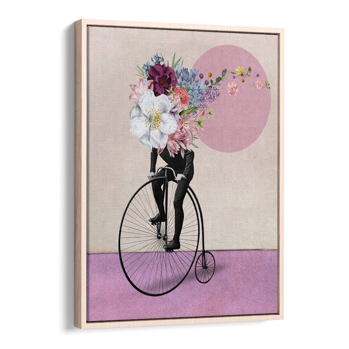 FLOWER HEAD PENNY FARTHING