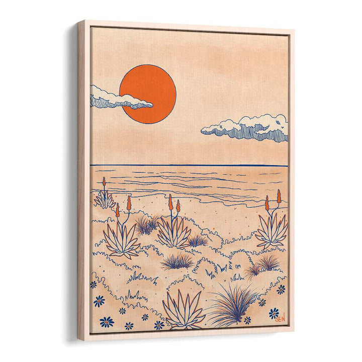 DUNES DREAM, LANDSCAPE PAINTINGS showcase serene dunes and vibrant sunsets, perfect for enhancing any living space.