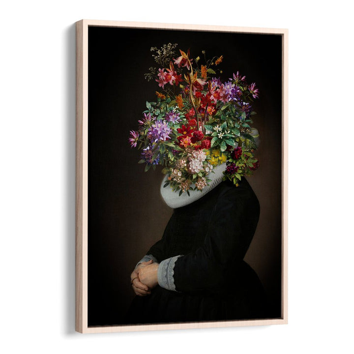 ELEGANT BAROQUE FLORAL HEAD