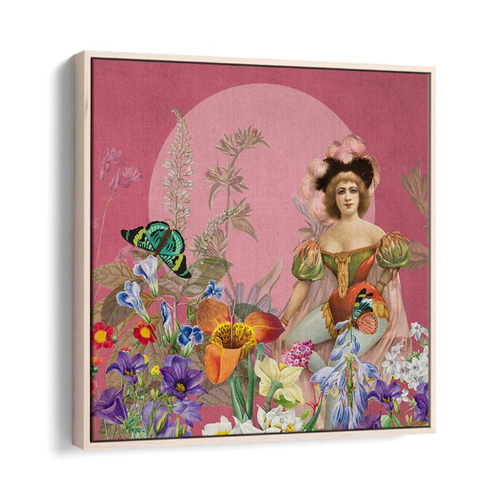 ELEGANT FLORAL PORTRAIT