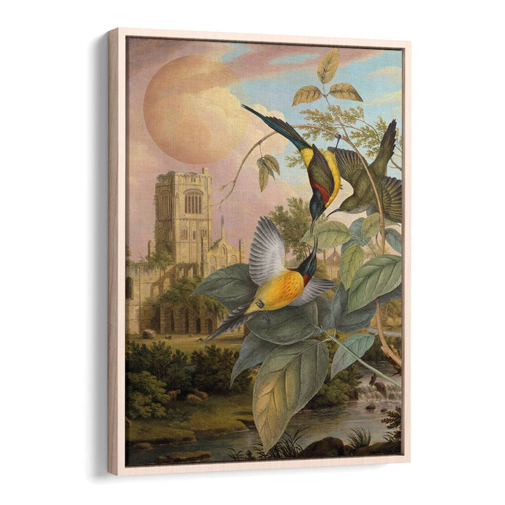 EXOTIC BIRDS PASTEL MOON