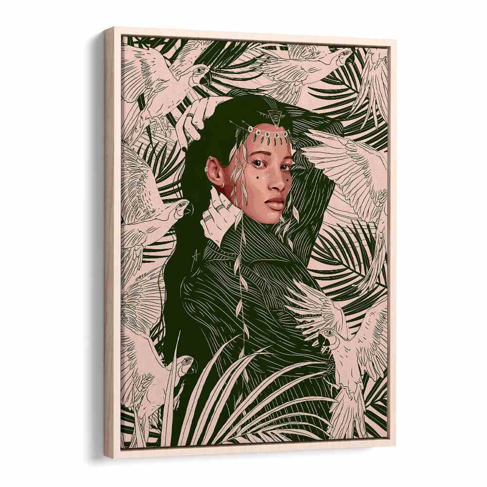 EXOTIC JUNGLE WOMAN