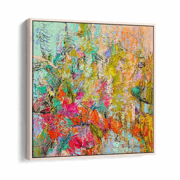 EXPRESSIONIST COLORFUL ABSTRACT V , ABSTRACT PAINTINGS