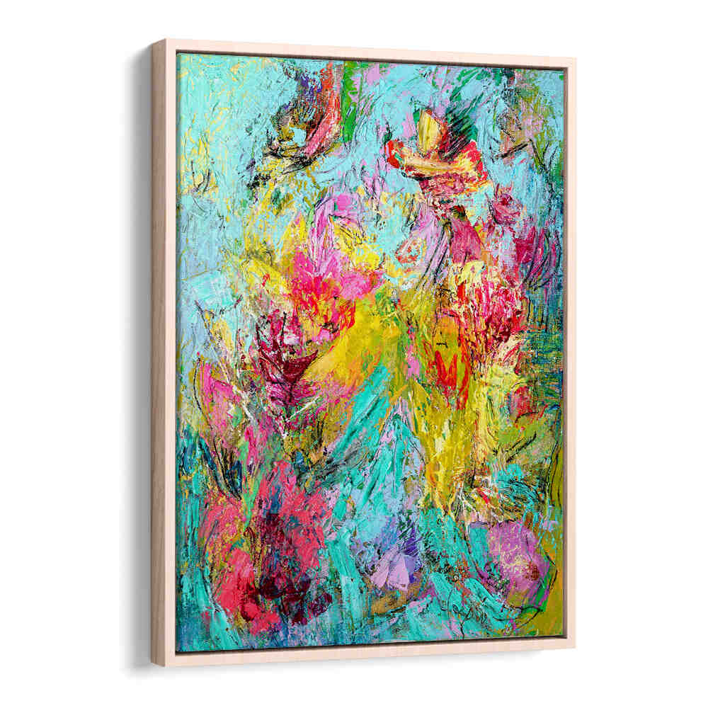 EXPRESSIONIST COLORFUL ABSTRACT III , ABSTRACT PAINTINGS