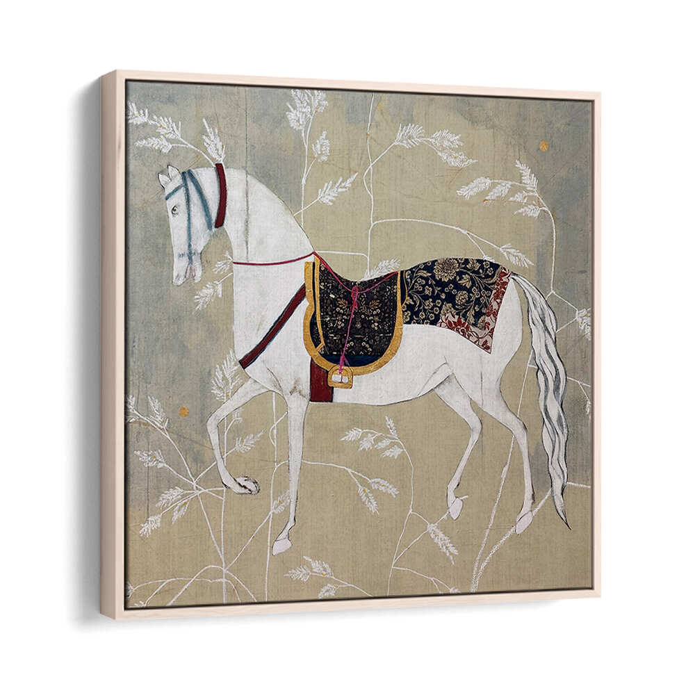 Stunning EQUESTRIAN ELEGANCE TAPESTRIES, ANIMAL PAINTINGS showcasing a beautifully detailed horse in elegant decor.