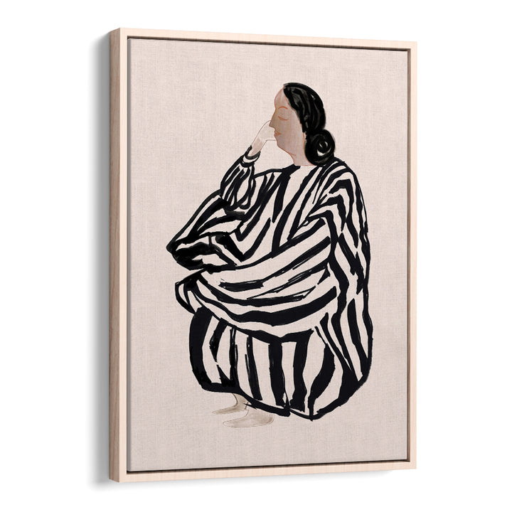 Elegant artwork showcasing FEMALE FIGURE II, PORTRAITS, enhancing any artistic collection with grace.