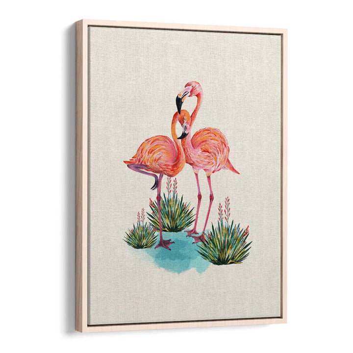 FLAMINGO , ANIMAL PAINTINGS