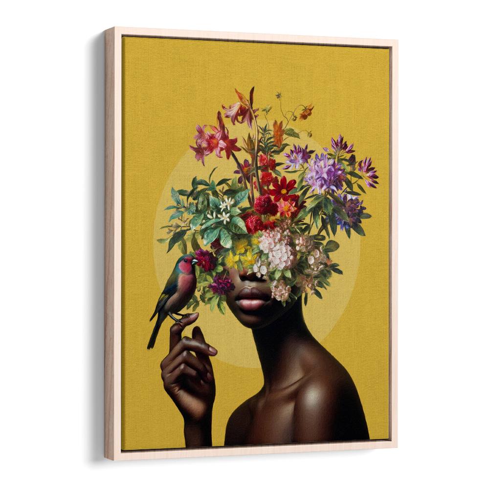 FLORAL DREAMER WITH BIRD