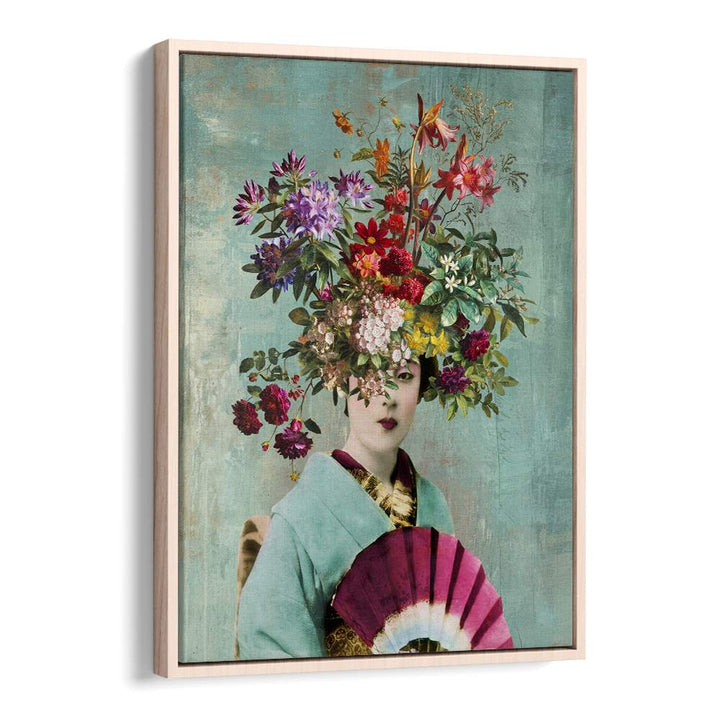 FLORAL GEISHA PORTRAIT