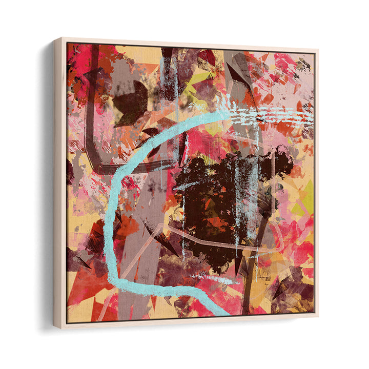 Vibrant FOUR SEASON AUTUMN, ABSTRACT PAINTINGS showcasing the beauty of autumn for a striking home decor accent.