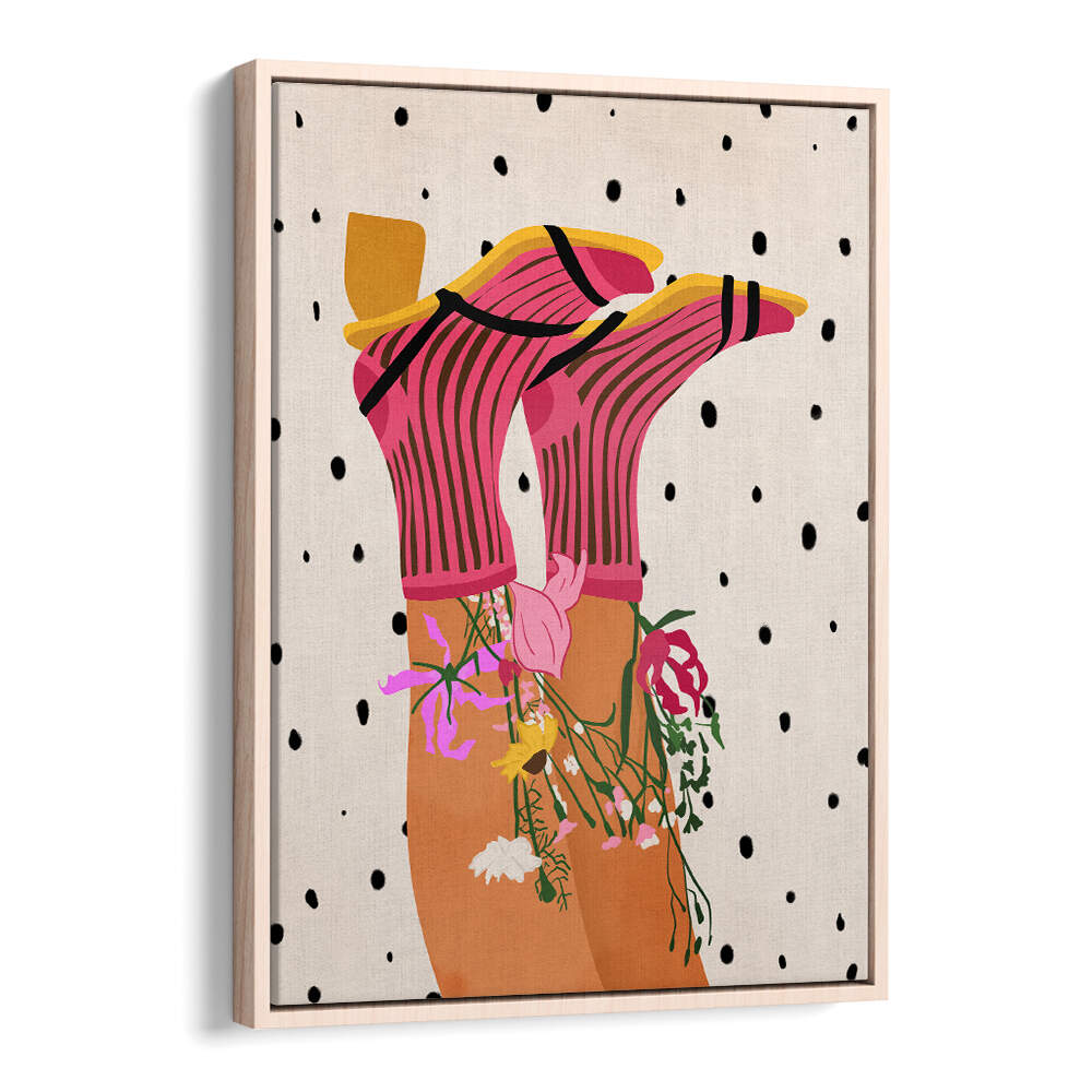 FLORAL STEP DELIGHT , FASHION POSTERS