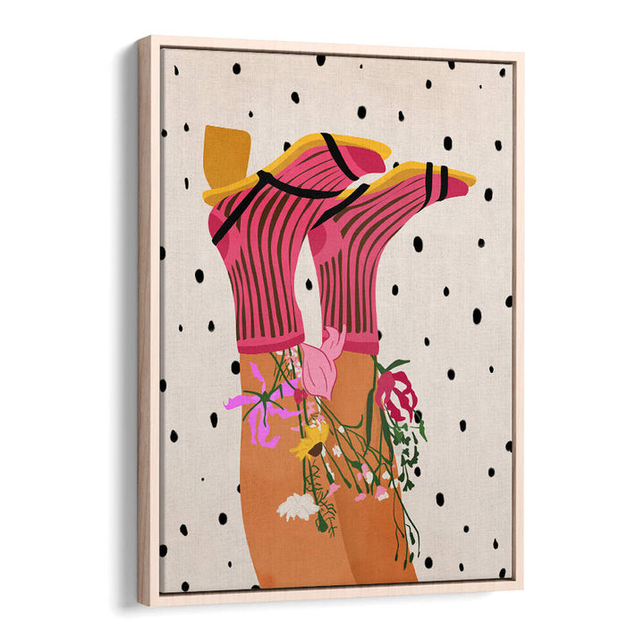 FLORAL STEP DELIGHT , FASHION POSTERS