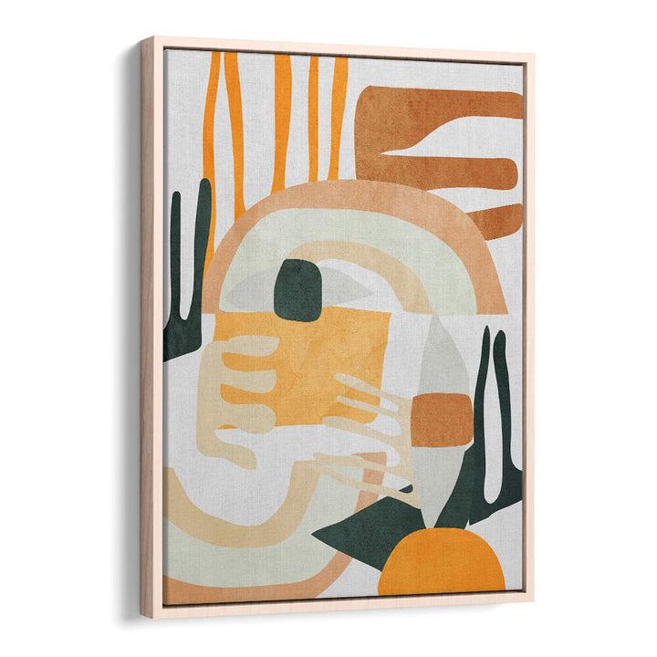 GEOMETRIC SHAPES ABSTRACT HARMONY , BOHO ART PAINTINGS