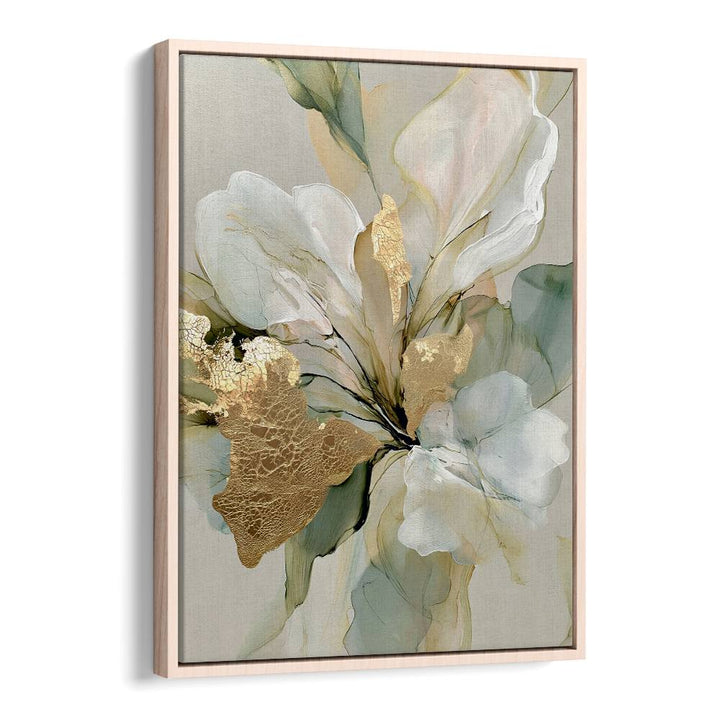 GOLDEN FLORAL ABSTRACT