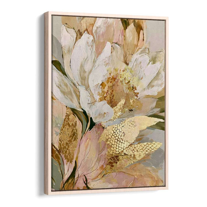 GOLDEN FLORAL ABSTRACTION
