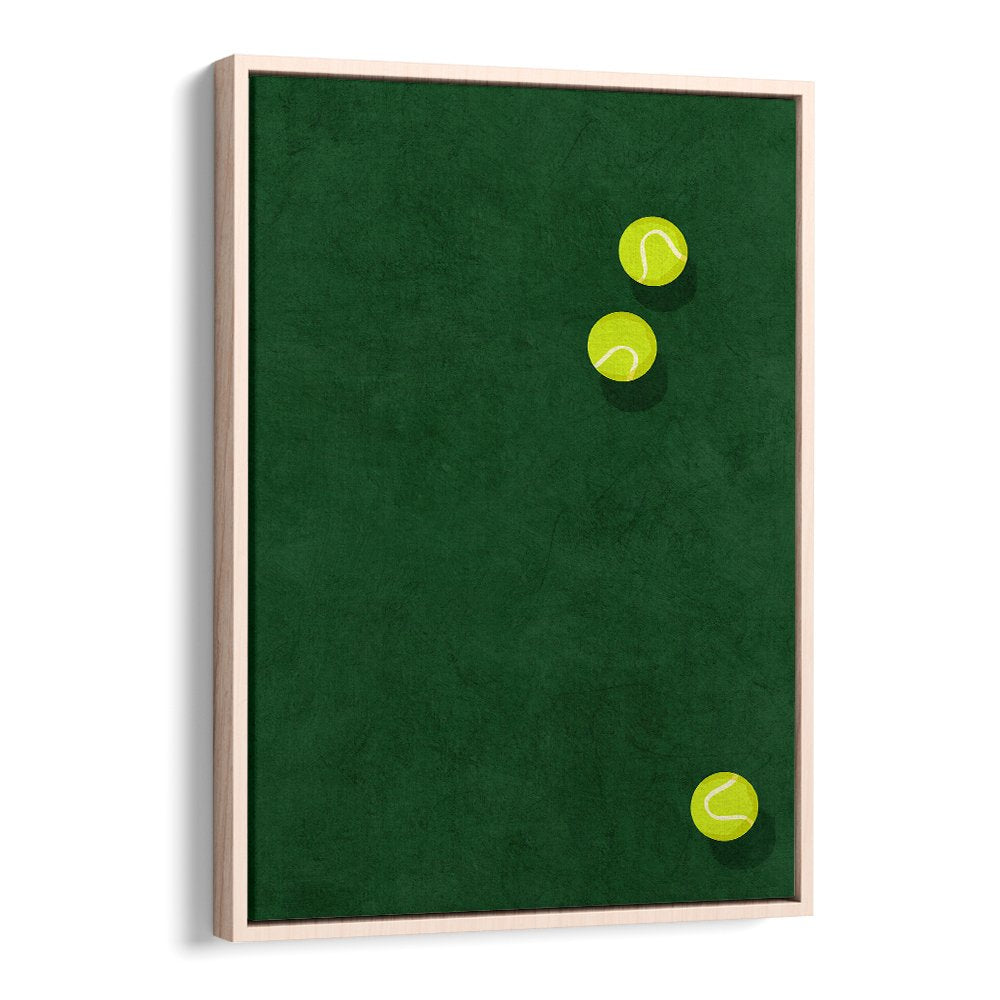 GREEN COURT TENNIS BALLS