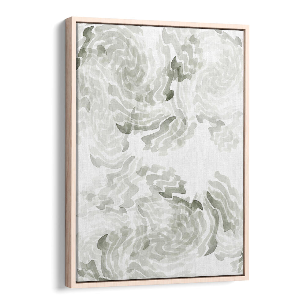 Elegant GREY WATERCOLOUR TWIRL I, ABSTRACT PAINTINGS bring fluidity and sophistication to your decor. Perfect for any space.